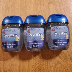 Lot Of 3 Bath & Body Works X Disney Princess Snow White Hand Sanitize